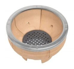 Kamado Joe Big Joe II Keramikgrill Stand Alone -Natur Erlebnis 16053 Kamado Big Joe AMP Feuerbox 01