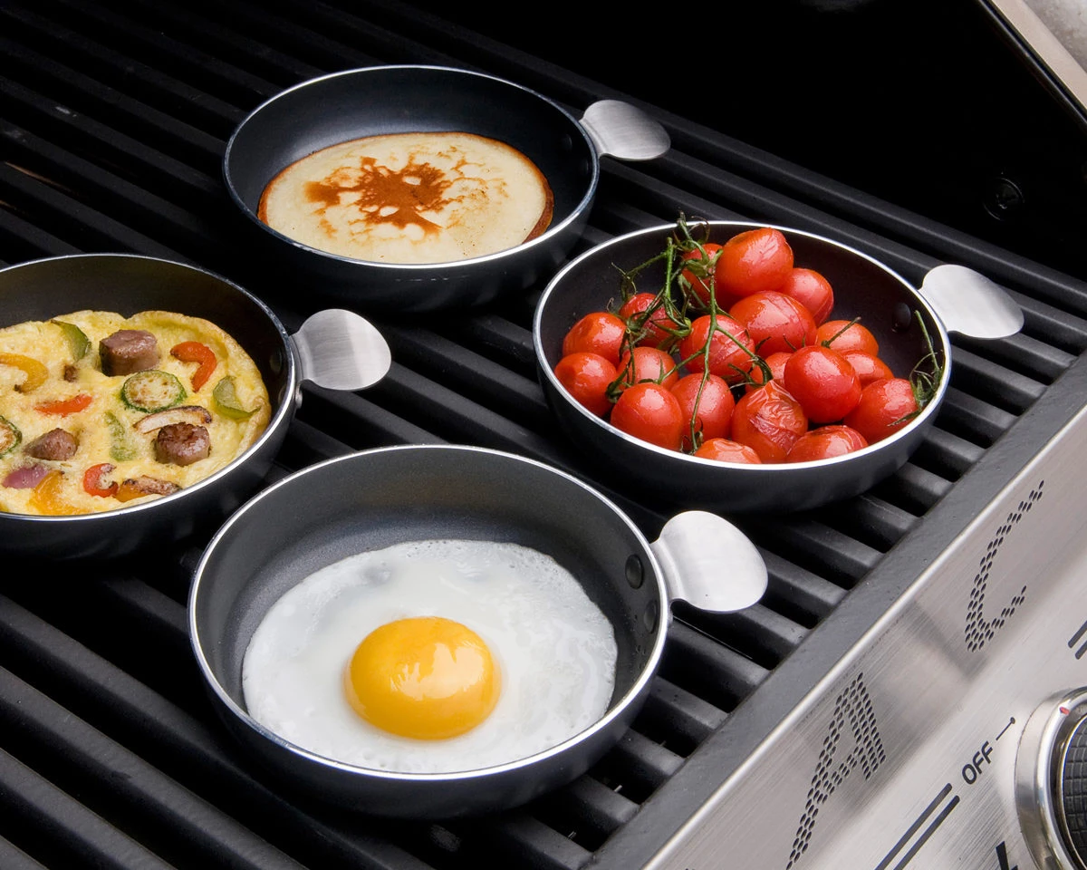 CADAC Tapas & Egg Set 4tlg. / Aluminium Pfännchen 1 CADAC Tapas & Egg Set 4tlg. / Aluminium Pfännchen