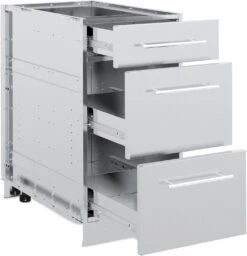 Broil King Outdoor Küche Komplettset Mit Imperial S570 PRO Built In Gasgrill Mit Drehspieß, Gasflaschenschrank Und 3er Schubladenschrank 13 Broil King Outdoor Küche Komplettset Mit Imperial S570 PRO Built In Gasgrill Mit Drehspieß, Gasflaschenschrank Und 3er Schubladenschrank -Natur Erlebnis 802500 Broil King Outdoor Kueche Schrank 3 Schubladen offen 1