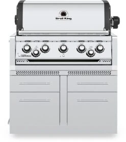 Broil King Outdoor Küche - Grillschrank Für 5-Brenner 962 Mm -Natur Erlebnis 806600 Broil King Outdoor Kueche Grillschrank 5 Brenner Einbaugrill