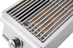 BULL Infrarot Einbau Seitenbrenner / Edelstahl / Slide-In -Natur Erlebnis BULL Einbau Infrarot Seitenbrenner Detail