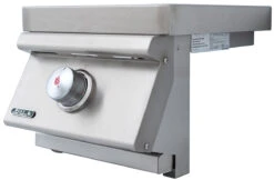 BULL Einbau Seitenbrenner Single / Edelstahl / Slide-In -Natur Erlebnis BULL Seitenbrenner Pro Side Outdoorkueche