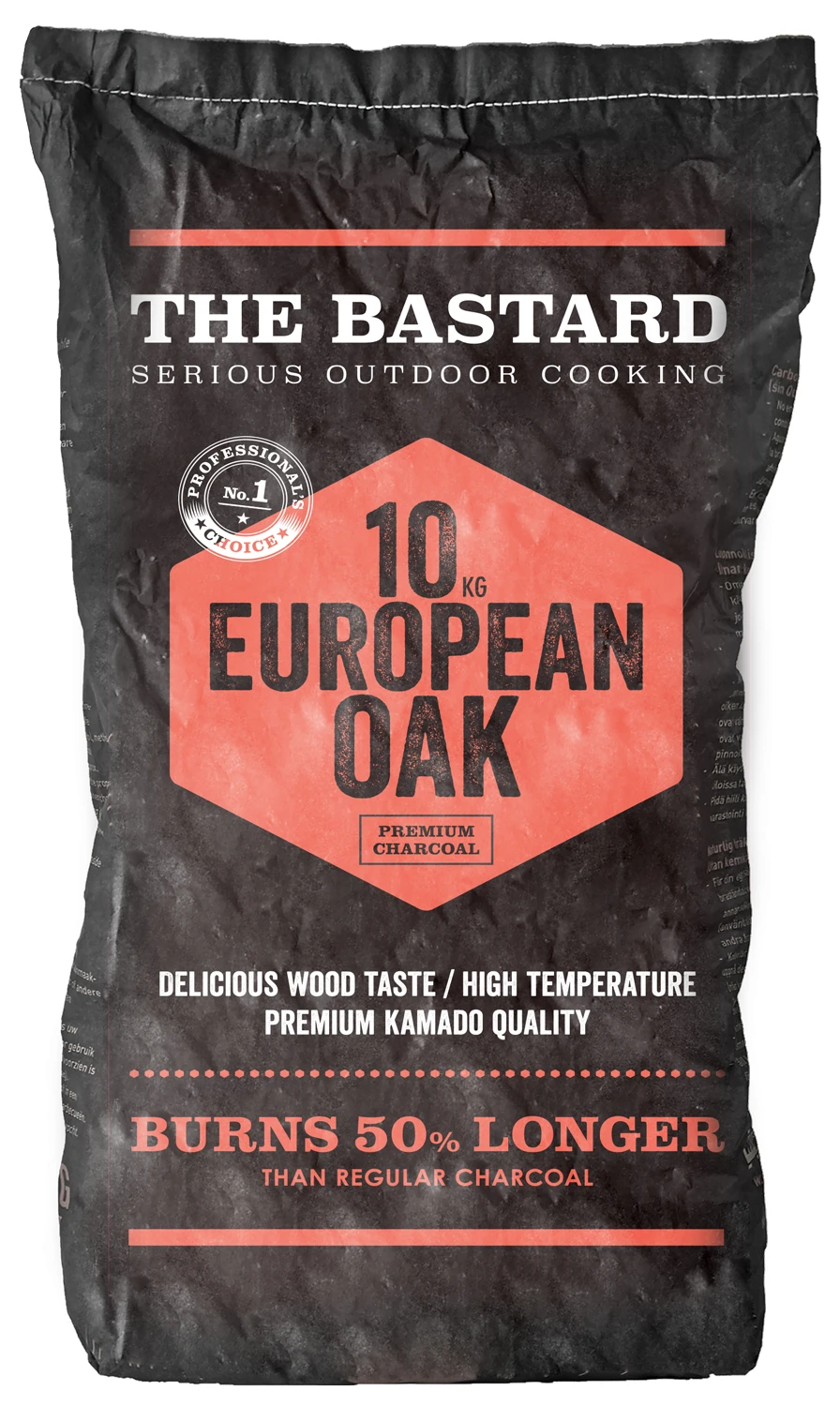 The Bastard Holzkohle Eiche - 10 Kg 1 The Bastard Holzkohle Eiche - 10 Kg