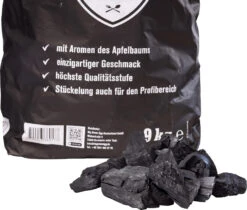 Big Green Egg Holzkohle Wildfire 9 Kg - Apfelbaum