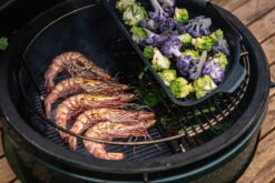 Big Green Egg Halbrunder Gusseisenrost Large