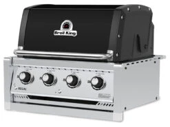 Broil King Regal 420 Black Einbaugrill - Grillfürst Deal Mit Zusätzlichen Edelstahl Grillrosten - Modell 2023 -Natur Erlebnis Broil King Regal 420 Black Built In Gasgrill Seitenansicht rechts 3 1624538209