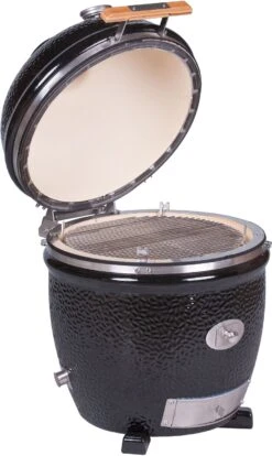 Monolith Grill CLASSIC PRO-Serie 2.0 Schwarz - OHNE Gestell Und Seitentische -Natur Erlebnis Monolith Keramik Grill Classic PRO Serie 2 0 121002 black 13