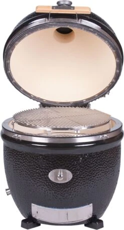 Monolith Grill LeCHEF PRO-Serie 2.0 Schwarz - OHNE Gestell Und Seitentische -Natur Erlebnis Monolith Keramik Grill Le Chef PRO Serie 2 0 121031 black 8