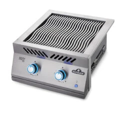 Napoleon 700-Series Einbau Doppel Sizzle Zone BIB18 Mit Safety Glow™ - Modell 2023 -Natur Erlebnis Napoleon Einbau Sizzle Zone gross Edelstahlgrillrost