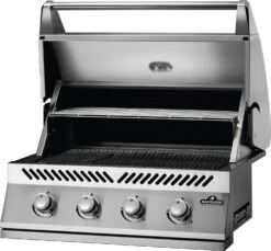 Napoleon 500-Series 32" BI32 Edelstahl Einbaugrill - Modell 2023 -Natur Erlebnis Napoleon Einbaugrill 500 Serie BI32 Warmhalteroste verschiebbar