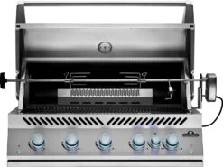 Napoleon 700-Series 38" BIG38 Edelstahl Einbaugrill Inkl. Drehspieß - Modell 2023 -Natur Erlebnis Napoleon Einbaugrill 700 Series BIG38 Edelstahl Drehspiess Motor