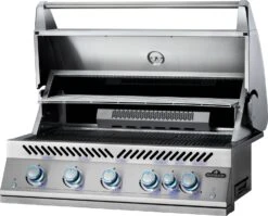 Napoleon 700-Series 38" BIG38 Edelstahl Einbaugrill Inkl. Drehspieß - Modell 2023 -Natur Erlebnis Napoleon Einbaugrill 700 Series BIG38 Infrarot Backburner