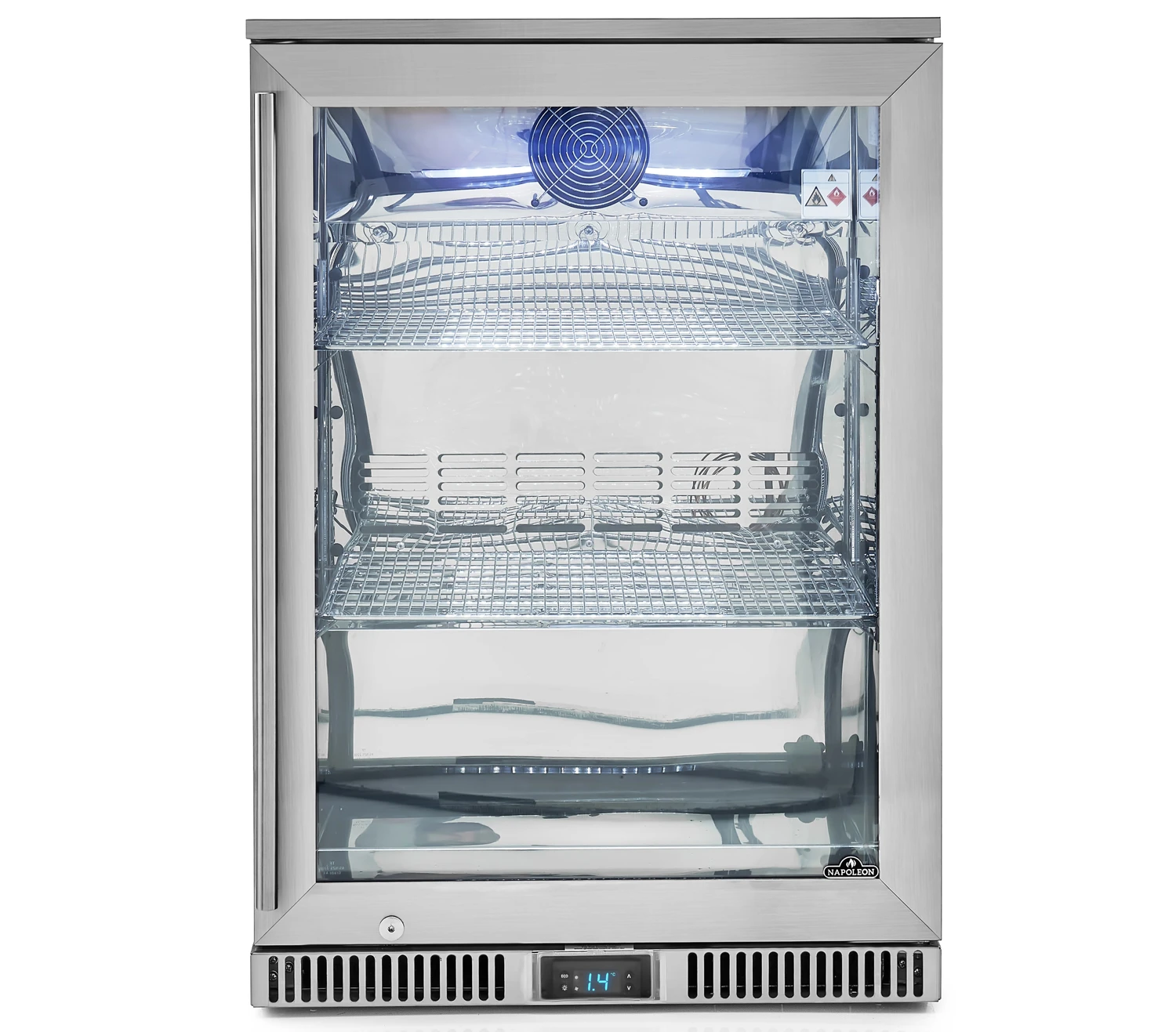 Napoleon Outdoor - Kühlschrank, 135 Liter, Rechtsdrehende Tür Mit Doppelverglasung Und LED Beleuchtung - Wasserdicht Nach IP24 1 Napoleon Outdoor - Kühlschrank, 135 Liter, Rechtsdrehende Tür Mit Doppelverglasung Und LED Beleuchtung - Wasserdicht Nach IP24