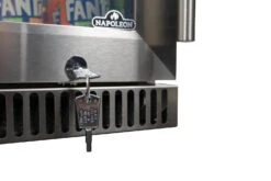 Napoleon Outdoor - Kühlschrank, 135 Liter, Linksdrehende Tür Mit Doppelverglasung Und LED Beleuchtung - Wasserdicht Nach IP24 -Natur Erlebnis Napoleon Kuehlschrank abschliessbarNFR135OLGL