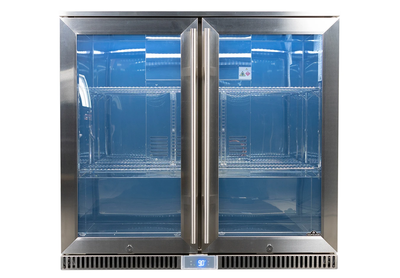 Napoleon Outdoor - Kühlschrank, 210 Liter, 2-türig Mit Doppelverglasung Und LED Beleuchtung - Wasserdicht Nach IP24 9 Napoleon Outdoor - Kühlschrank, 210 Liter, 2-türig Mit Doppelverglasung Und LED Beleuchtung - Wasserdicht Nach IP24 – Bild 9