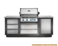 Napoleon Outdoor Küche Oasis Einbau Grill-Unterschrank BIPRO500 / BILEX485 -Natur Erlebnis Napoleon Outdoor Kueche Oasis Schubladen Schrank 1