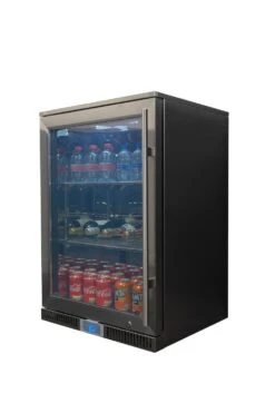 Napoleon Outdoor - Kühlschrank, 135 Liter, Linksdrehende Tür Mit Doppelverglasung Und LED Beleuchtung - Wasserdicht Nach IP24 -Natur Erlebnis Napoleon Outdoor Kuehlschrank Tuer links