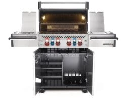 Napoleon Prestige Pro 500-3 Edelstahl Gasgrill Inkl. Drehspieß - Modell 2023 - SMART Deal Inkl. Grillfürst Grill Control -Natur Erlebnis Napoleon Prestige Pro 500 offen 02