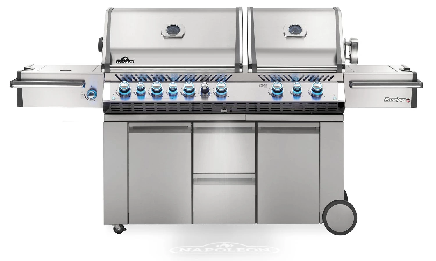 Napoleon Prestige Pro 825-3 Edelstahl Gasgrill Inkl. Drehspieß Und Bodenbeleuchtung - Modell 2023 - SMART Deal Inkl. Grillfürst Grill Control Mit Companion Device Und Einstichthermometer 1 Napoleon Prestige Pro 825-3 Edelstahl Gasgrill Inkl. Drehspieß Und Bodenbeleuchtung - Modell 2023 - SMART Deal Inkl. Grillfürst Grill Control Mit Companion Device Und Einstichthermometer