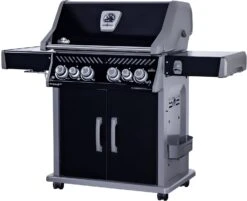 Napoleon Rogue SE 525 Gasgrill - All-black - Grillfürst Edition Inkl. Abdeckhaube - SMART Deal Inkl. Grillfürst Grill Control - Modell 2022 -Natur Erlebnis Napoleon Rogue SE525 Gasgrill All Black Grillfuerst Edition