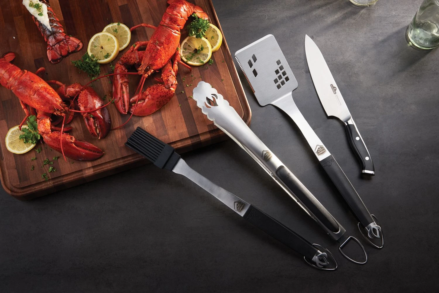 Napoleon 4-teiliges President's Limited Edition Grillbesteck Set 5 Napoleon 4-teiliges President's Limited Edition Grillbesteck Set – Bild 5