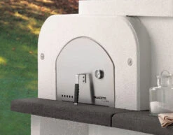 Palazzetti Grillkamin Bastia Mit Pizzaofen Inkl. Montagematerial -Natur Erlebnis Palazzetti Grillkamin Bastia Backofen Edelstahl