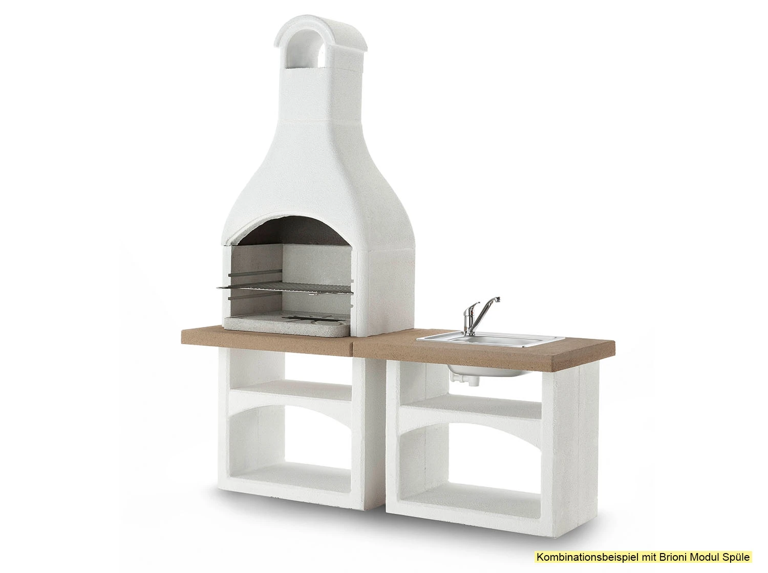 Palazzetti Outdoor Küche: Modul Grillkamin Brioni Inkl. Montagematerial 3 Palazzetti Outdoor Küche: Modul Grillkamin Brioni Inkl. Montagematerial – Bild 3