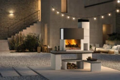 Palazzetti Grillkamin New York Inkl. Montagematerial