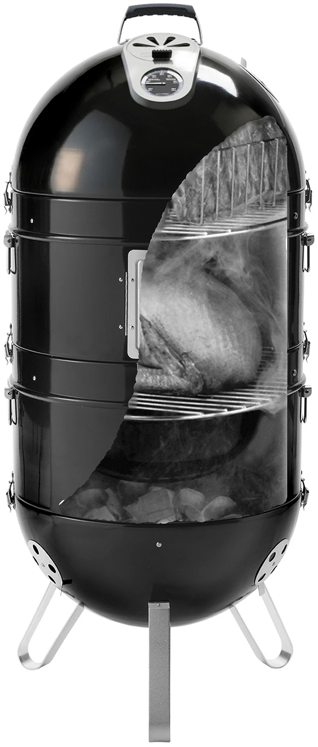 Napoleon Apollo 3 In 1, Watersmoker Und Holzkohle Kugelgrill, Ø 50cm AS300K 5 Napoleon Apollo 3 In 1, Watersmoker Und Holzkohle Kugelgrill, Ø 50cm AS300K – Bild 5